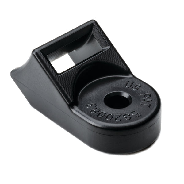 HellermannTyton HDM190HIRH4 | Standard Torque Cable Tie Mount, Mtg Hole Dia. 0.1875", Max Torque 115.0 In Lbs, Pa66Hirhsuv, Black, 500/Pkg