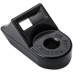 HellermannTyton HDM250HIRC2 | Standard Torque Cable Tie Mount, Mtg Hole Dia. 0.25", Max Torque 115.0 In Lbs, Pa66Hirhsuv, Black, 100/Pkg