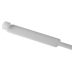 HellermannTyton IT50L9C2 | Milspec Identification Tie, 15.4" Long, Ms3368, 50Lb Tensile Strength, Pa66, Natural, 100/Pkg