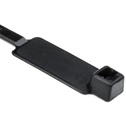HellermannTyton IT50R0M4 | Identification Tie, 8" Long, 50Lb Tensile Strength, Pa66, Black, 1000/Pkg