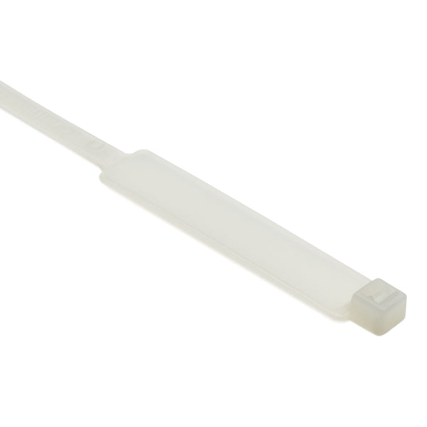 HellermannTyton IT50R9C2 | Milspec Identification Tie, 8" Long, Ms3368, 50Lb Tensile Strength, Pa66, Natural, 100/Pkg