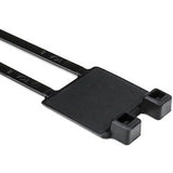 HellermannTyton IT50RD0K2 | Identification Tie, 8" Long, 50Lb Tensile Strength, Pa66, Black, 50/Pkg
