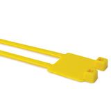 HellermannTyton IT50RD4K2 | Milspec Identification Tie, 8" Long, Ms3368, 50Lb Tensile Strength, Pa66, Yellow, 50/Pkg
