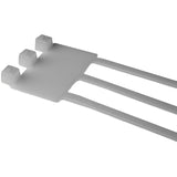 HellermannTyton IT50RT9K2 | Milspec Identification Tie, 8" Long, Ms3368, 50Lb Tensile Strength, Pa66, Natural, 50/Pkg