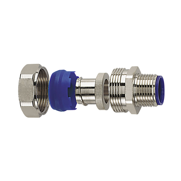 HellermannTyton LTP25-075-CUL | Helaguard Liquid-Tight Flex Met Fitting, Non-Ins Throat, Straight, 3/4" Npt Thread, 0.75" (25Mm) Dia, Npb, 10/Pkg