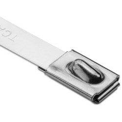HellermannTyton MBT27H-S | Stainless Steel Tie, 27" Long, 450lb Tensile Strength, SS304, Metal, 50/pkg
