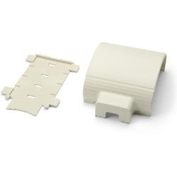 HellermannTyton MCRI-PTF | InfoStream Multi-Channel Raceway Power Transition Fitting, HIPS, Ivory, 1/pkg