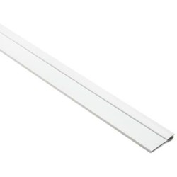 HellermannTyton MCRW-SD10 | InfoStream Multi-Channel Raceway Side Divider, 10’ Long, PVC, White, 60ft/pkg