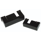 HellermannTyton RNAD-BLANK | RapidNet 12 Port Blank for High Density Copper Panel, Black, 1/pkg