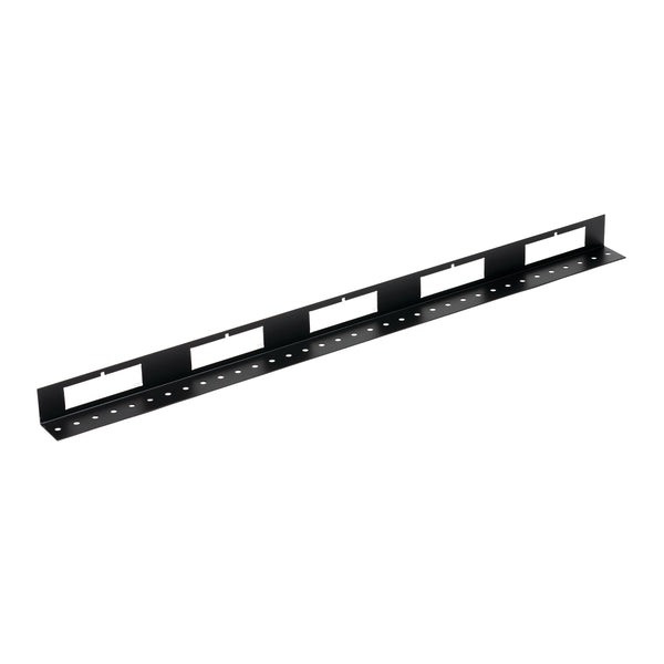 HellermannTyton RNGAR05 | Auxiliary Rail, Accepts 5 Rng Series Cassettes, 2.0" X 35.0", Steel, Black, 1/Box