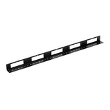 HellermannTyton RNGAR05 | Auxiliary Rail, Accepts 5 Rng Series Cassettes, 2.0" X 35.0", Steel, Black, 1/Box