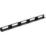 HellermannTyton RNGAR05 | Auxiliary Rail, Accepts 5 Rng Series Cassettes, 2.0" X 35.0", Steel, Black, 1/Box