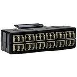 HellermannTyton RNGFAP12DMMLC | Rapidnet Fiber Adapter Panel 12 Dup, Mm, Lc Beige 1/Pkg