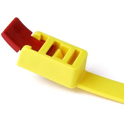 HellermannTyton RTT750HR.NX1P | Releasable Cable Tie, 29.6" Long, 200 lb Tensile Strength, PA66, Yellow, 25/pkg