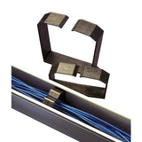 HellermannTyton SDWR4X40P2 | Wire Retainer, Solid Style For 4" X 4" Duct, Black, Pvc, 10/Pkg