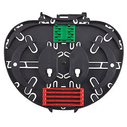 HellermannTyton SEBIR-RB-3A-BK | IR Single Element SC-B Tray, 3A/Ribbon, Black, 6/pkg