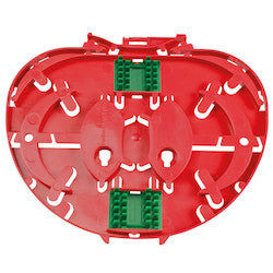 HellermannTyton SEIR-3A-RD | IR Single Element SE Tray with 2 x 3A Insert, Red, 6/pkg