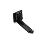 HellermannTyton SLWR20C2 | Wire Retainer, Slotted Style For 2" Duct, Black, Pa66, 100/Bg