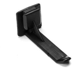 HellermannTyton SLWR20C2 | Wire Retainer, Slotted Style For 2" Duct, Black, Pa66, 100/Bg