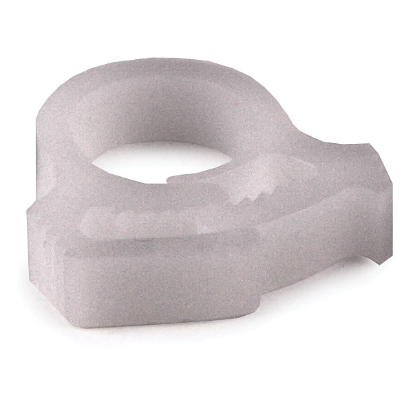 HellermannTyton SNP1.510C2 | Snapper Hose Clamp, 0.31 - 0.35" Bundle Diameter, Pom, White, 100/Pkg