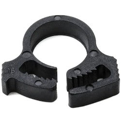 HellermannTyton SNP1.5GHS0M4 | Snapper Hose Clamp, 0.32 - 0.35" Bundle Diameter, Pa66Gf13, Black, 1000/Pkg