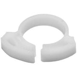 HellermannTyton SNP12A10C2 | Snapper Hose Clamp, .61"-.72" Bundle Diameter, POM, White, 100/pkg