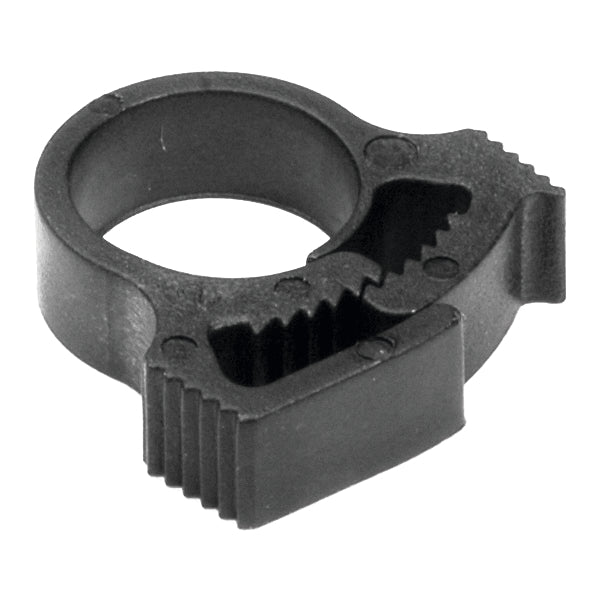 HellermannTyton SNP16GHS0M4 | Snapper Hose Clamp, .75"-.85" Bundle Diameter, PA66GF13, Black, 1000/pkg