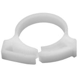 HellermannTyton SNP1910M4 | Snapper Hose Clamp, 0.88 - 1.0" Bundle Diameter, Pom, White, 1000/Pkg