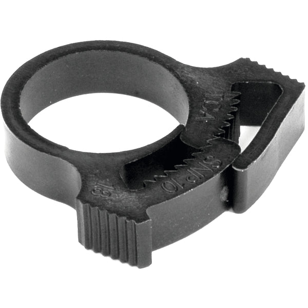 HellermannTyton SNP19GHS0C2 | Snapper Hose Clamp, .96"-.97" Bundle Diameter, PA66GF13, Black, 100/pkg