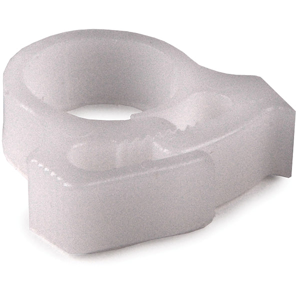 HellermannTyton SNP310M4 | Snapper Hose Clamp, 0.39 - 0.44" Bundle Diameter, Pom, White, 1000/Pkg