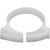 HellermannTyton SNP3210H4 | Snapper Hose Clamp, 1.21 - 1.38" Bundle Diameter, Pom, White, 500/Pkg