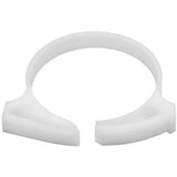 HellermannTyton SNP3810H4 | Snapper Hose Clamp, 1.62 - 1.89" Bundle Diameter, Pom, White, 500/Pkg