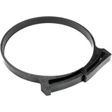 HellermannTyton SNP60GHS0C2 | Snapper Hose Clamp, 2.31"–2.59" Bundle Diameter, Pa66Gf13, Black, 100/Pkg