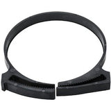 HellermannTyton SNP60GHS0C2 | Snapper Hose Clamp, 2.31"–2.59" Bundle Diameter, Pa66Gf13, Black, 100/Pkg