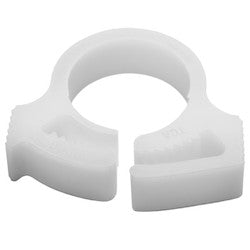 HellermannTyton SNP610C2 | Snapper Hose Clamp, .45"-.51" Bundle Diameter, POM, White, 100/pkg