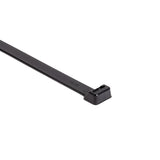 HellermannTyton SR255X0HIHSUVC2 | Releasable Cable Tie, 14.6" Long, 250Lb Tensile Strength, Pa66Hirhsuv, Black, 100/Pkg
