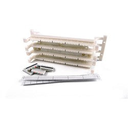 HellermannTyton T110KIT1005 | Category 5e 100 Pair With 5 Pair Clips, Installation Kit, 1/pkg