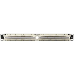 HellermannTyton T110RM100-4 | Category 5e 100 Pair Rack Mount Kit With 4 Pair Clips, 1U, 1/pkg