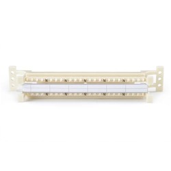 HellermannTyton T110WBL48 | Category 6 48 Pair 110 Wiring Block Base With Legs, 1/box