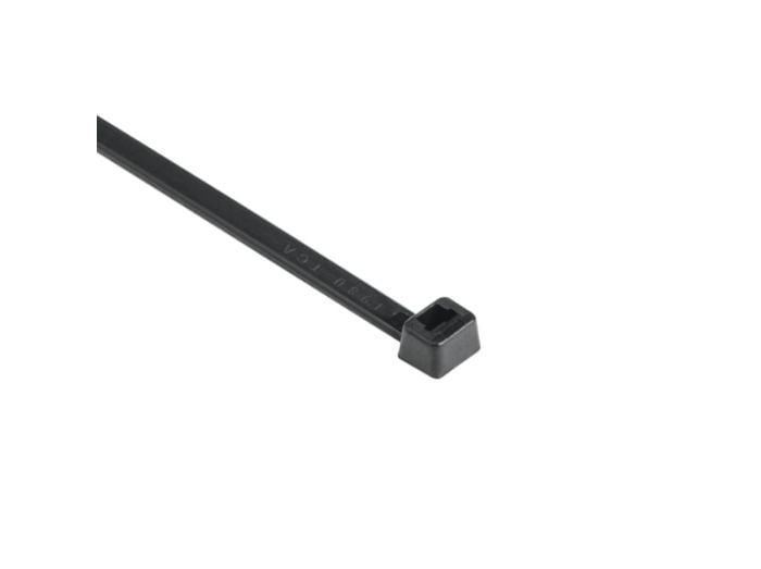 HellermannTyton T150LL0UVX2 | Heavy Duty Cable Tie, 36.4" Long, UL Rated, 175lb Tensile Strength, PA66UV, Black, 25/pkg