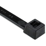 HellermannTyton T150M0HSX2 | Heavy Duty Cable Tie, 21" Long, Ul Rated, 175Lb Tensile Strength, Pa66Hs, Black, 25/Pkg
