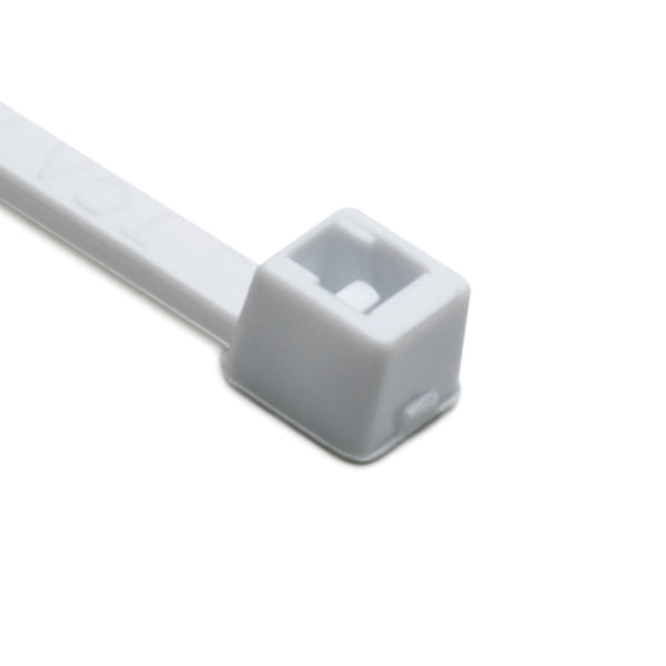 HellermannTyton T18L10M4 | Cable Tie, 8" Long, UL Rated, 18lb Tensile Strength, PA66, White, 1000/pkg