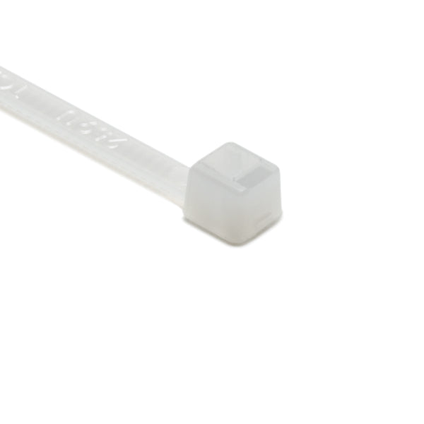 HellermannTyton T18R9M4 | Cable Tie, 4" Long, UL Rated, 18lb Tensile Strength, PA66, Natural, 1000/pkg