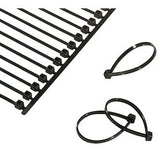 HellermannTyton T18RA50VO | Cable Tie for AT2000, 18lb Tensile Strength, PA66V0, White, 50/bandolier, 500/pkg