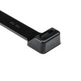 HellermannTyton T255M0HIRX2 | Heavy Duty Cable Tie, 22" Long, Ul Rated, 250Lb Tensile Strength, Pa66Hirhsuv, Black, 25/Pkg