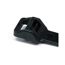 HellermannTyton T255R0HIRX2 | Heavy Duty Cable Tie, 20" Long, UL Rated, 250lb Tensile Strength, PA66HIRHSUV, Black, 25/pkg