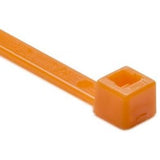 HellermannTyton T30L3M4 | Cable Tie, 7.8" Long, UL Rated, 30lb Tensile Strength, PA66, Orange, 1000/pkg