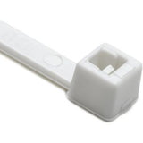 HellermannTyton T30R10M4 | Cable Tie, 6" Long, Ul Rated, 30Lb Tensile Strength, Pa66, White, 1000/Pkg