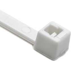 HellermannTyton T30R10M4 | Cable Tie, 5.8" Long, UL Rated, 30lb Tensile Strength, PA66, White, 1000/pkg