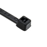 HellermannTyton T30LL0M4 | Cable Tie, 11" Long, Ul Rated, 30Lb Tensile Strength, Pa66, Black, 1000/Pkg